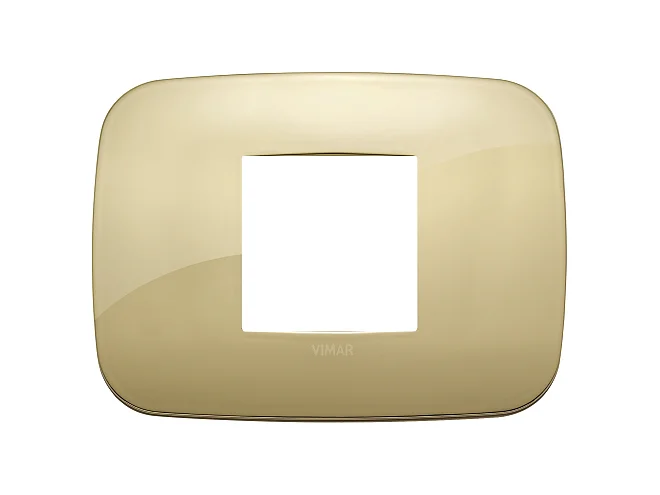 VIMAR Vimar 19682.27 Placca Round 2M centrali oro