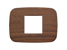 VIMAR Vimar 19682.51 Placca Round 2M centrali noce
