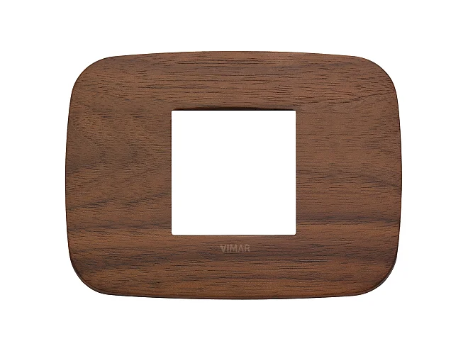 VIMAR Vimar 19682.51 Placca Round 2M centrali noce