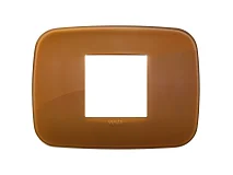 VIMAR Vimar 19682.62 Placca Round 2M centrali Reflex caramel