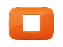 VIMAR Vimar 19682.63 Placca Round 2M centrali Reflex orange