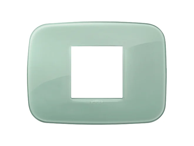 VIMAR Vimar 19682.65 Placca Round 2M centrali Reflex salvia
