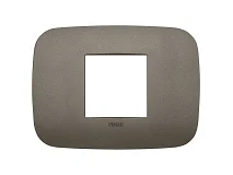 VIMAR Vimar 19682.80 Placca Round 2M Metal