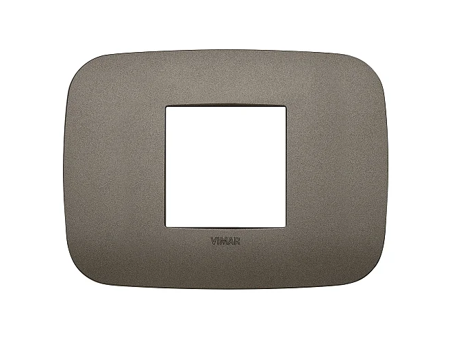 VIMAR Vimar 19682.80 Placca Round 2M Metal