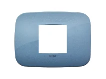 VIMAR Vimar 19682.86 Placca Round 2M centrali blu