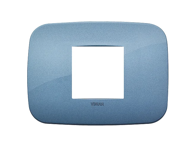 VIMAR Vimar 19682.86 Placca Round 2M centrali blu