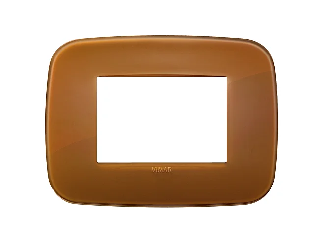 VIMAR Vimar 19683.62 Placca Round 3M Reflex caramel