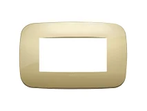 VIMAR Vimar 19684.27 Placca Round 4M oro