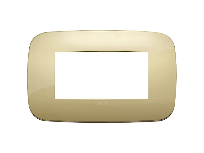 VIMAR Vimar 19684.27 Placca Round 4M oro