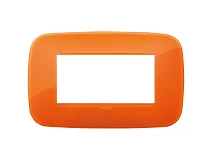 VIMAR Vimar 19684.63 Placca Round 4M Reflex orange