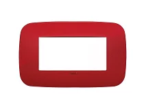 VIMAR Vimar 19684.85 Placca Round 4M rosso