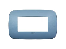 VIMAR Vimar 19684.86 Placca Round 4M blu
