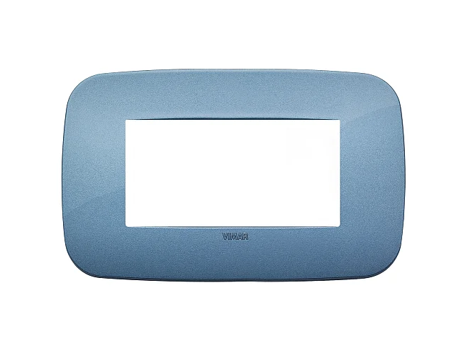 VIMAR Vimar 19684.86 Placca Round 4M blu