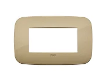 VIMAR Vimar 19684.88 Placca Round 4M oro antico