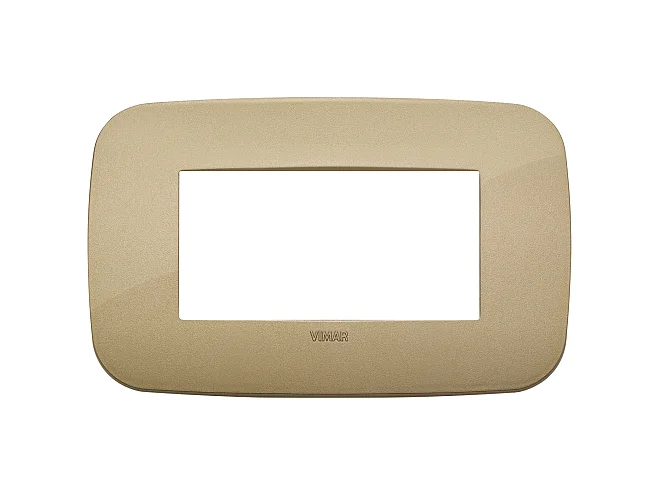 VIMAR Vimar 19684.88 Placca Round 4M oro antico