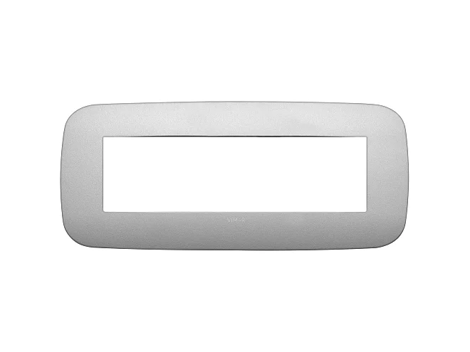 VIMAR Vimar 19687.23 Placca Round 7M argento matt