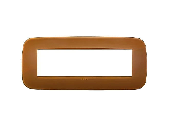 VIMAR Vimar 19687.62 Placca Round 7M Reflex caramel