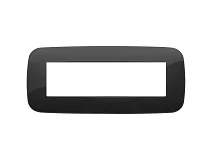 VIMAR Vimar 19687.81 Placca Round 7M nero