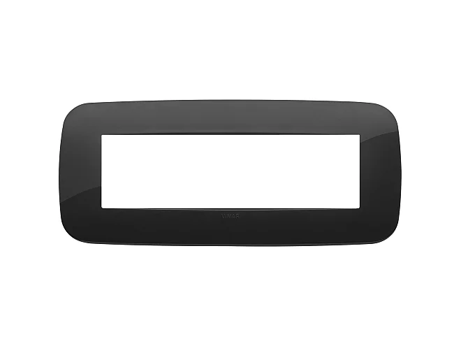 VIMAR Vimar 19687.81 Placca Round 7M nero