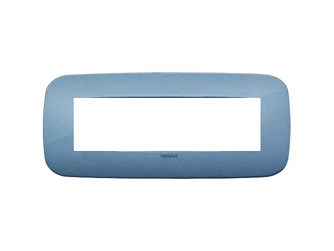 VIMAR Vimar 19687.86 Placca Round 7M blu