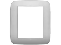 VIMAR Vimar 19698.23 Placca Round 8M argento matt