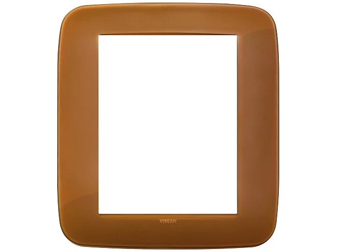 VIMAR Vimar 19698.62 Placca Round 8M Reflex caramel