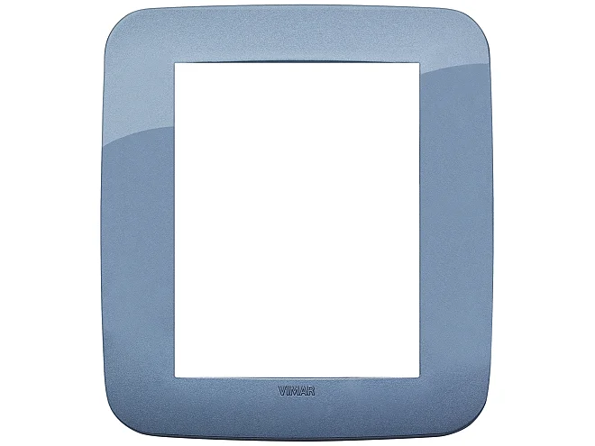 VIMAR Vimar 19698.86 Placca Round 8M blu