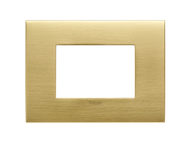 VIMAR Vimar 19953.12.01 Placca fit 3M ottone spazzolato