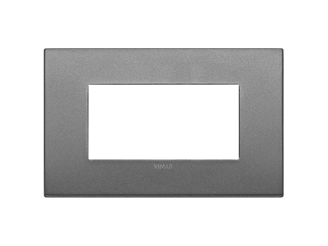 VIMAR Vimar 19954.02 Placca fit 4M ardesia matt