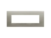 VIMAR Vimar 19957.08 Placca fit 7M acciaio spazzolato