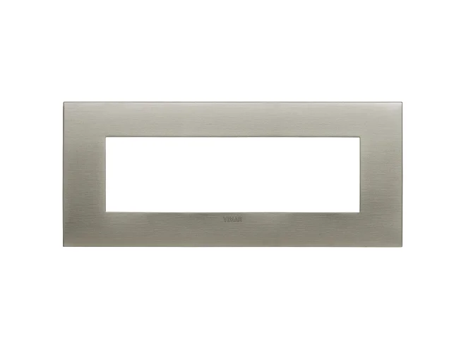 VIMAR Vimar 19957.08 Placca fit 7M acciaio spazzolato