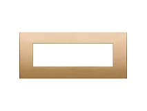 VIMAR Vimar 19957.12.01 Placca fit 7M ottone spazzolato