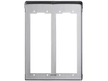 VIMAR Vimar 1P22 Cornice per 2 placche 2M acciaio
