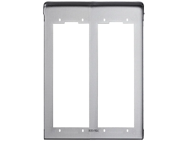 VIMAR Vimar 1P22 Cornice per 2 placche 2M acciaio