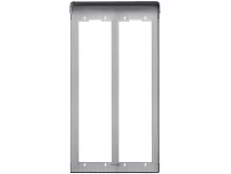 VIMAR Vimar 1P32 Cornice per 2 placche 3M acciaio