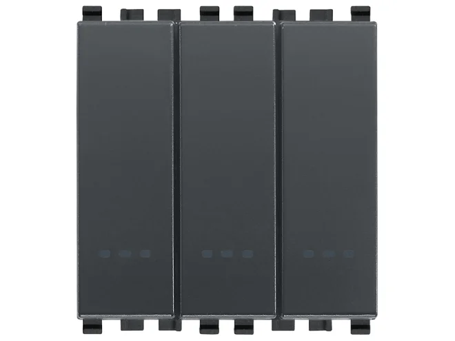 VIMAR Vimar 20003 Tre interruttori 1P 20AX grigio
