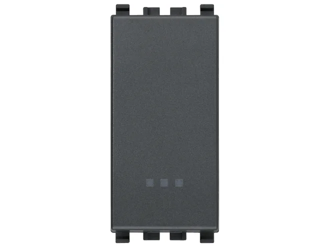 VIMAR Vimar 20008 Pulsante 1P NO 10A grigio