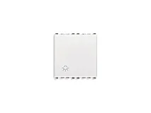 VIMAR Vimar 20008.2.L.B Pulsante 1P NO 10A luce 2M bianco