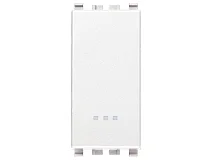 VIMAR Vimar 20010.B Pulsante 1P NC 10A bianco