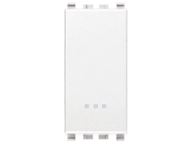 VIMAR Vimar 20010.B Pulsante 1P NC 10A bianco