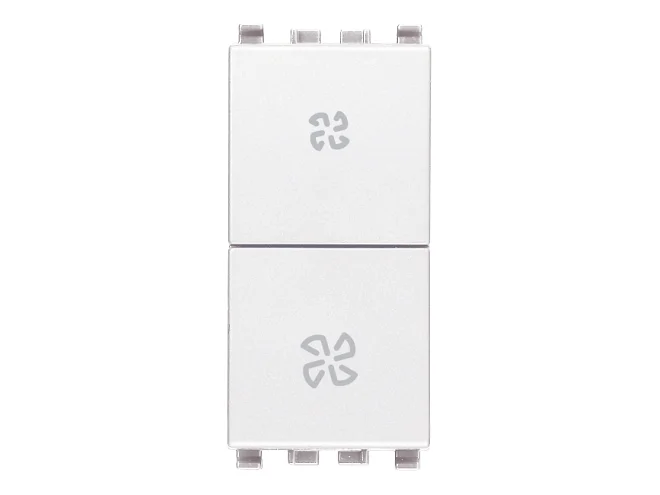 VIMAR Vimar 20063.B Commutatore 2P 10AX fan-coil bianco