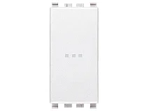 VIMAR Vimar 20101.B Interruttore 1P 16AX assiale bianco
