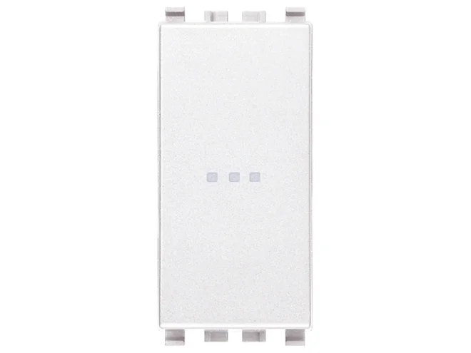 VIMAR Vimar 20101.B Interruttore 1P 16AX assiale bianco