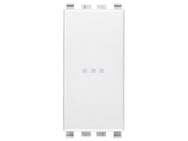 VIMAR Vimar 20105.B Deviatore 1P 16AX assiale bianco
