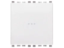 VIMAR Vimar 20108.2.B Pulsante 1P NO 10A assiale 2M bianco
