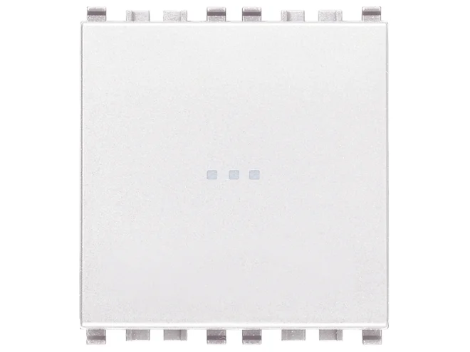 VIMAR Vimar 20113.2.B Invertitore 1P 16AX assiale 2M bianco