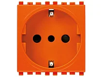 VIMAR Vimar 20209.A Presa 2P+T 16A P30 arancione