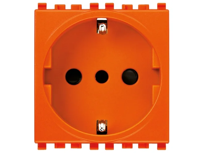 VIMAR Vimar 20209.A Presa 2P+T 16A P30 arancione