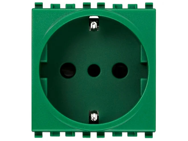 VIMAR Vimar 20209.V Presa 2P+T 16A P30 verde