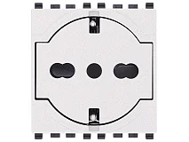 VIMAR Vimar 20211.B Presa 2P+T P40 universale a filo bianco